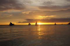 長灘島自由行 夕陽無限美只因你相隨圖片